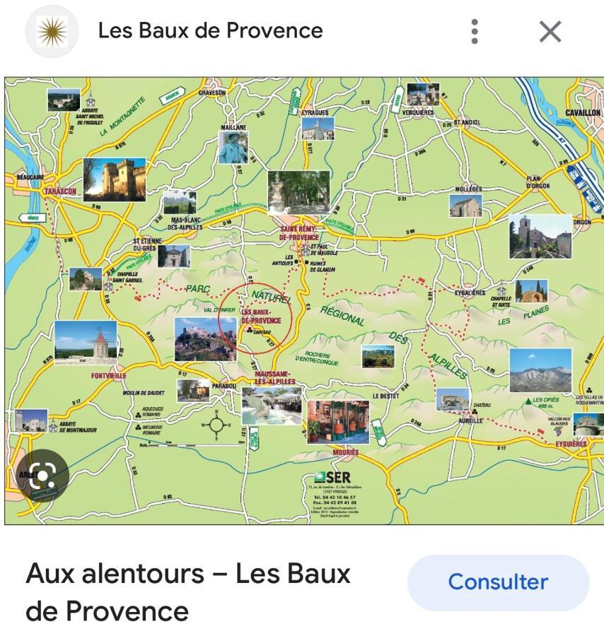 Apartmán Lou Bonur Les Baux-de-Provence Exteriér fotografie