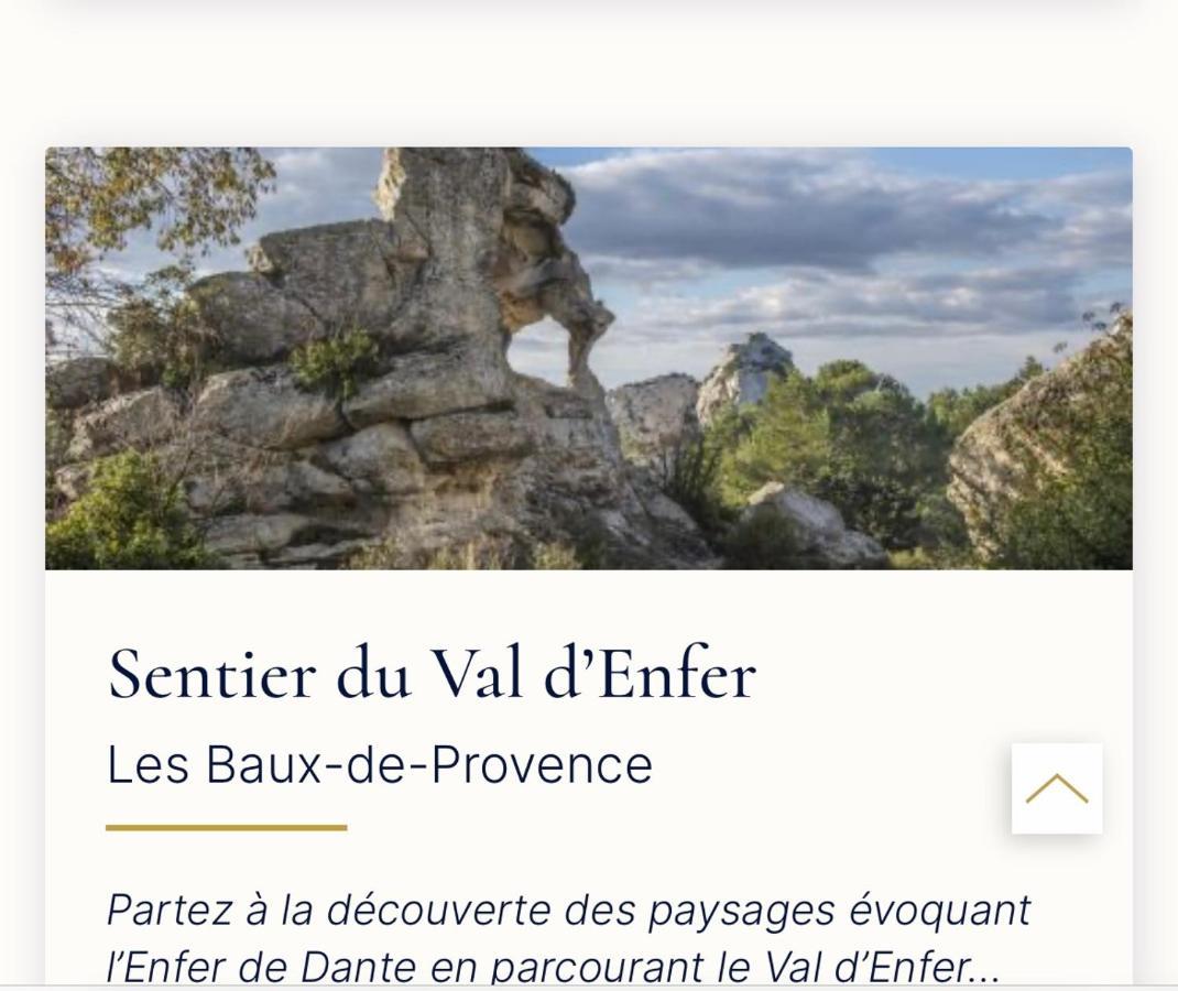 Apartmán Lou Bonur Les Baux-de-Provence Exteriér fotografie